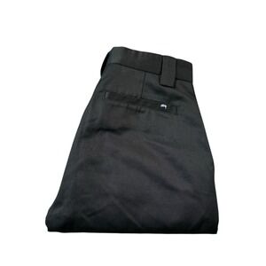 Stussy Black Heavy Twill Cotton Men's Cropped Pant Size 28x20